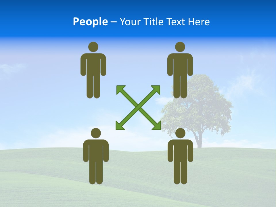 Landscape Old Horizon PowerPoint Template