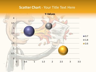 Man Burn Form PowerPoint Template