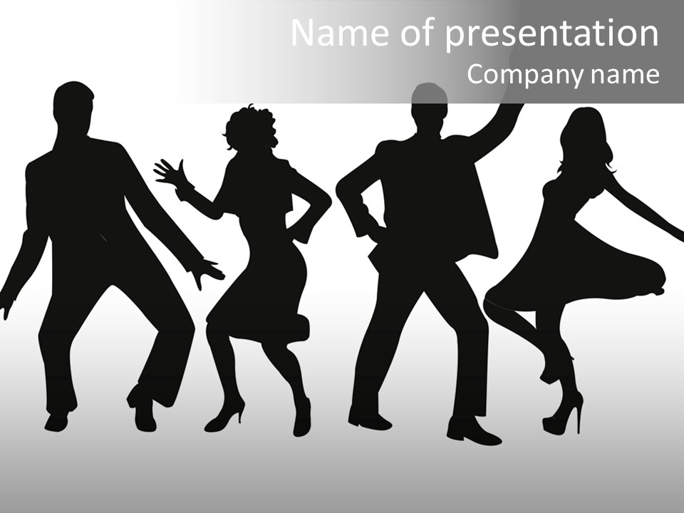 Romantic People Formal PowerPoint Template