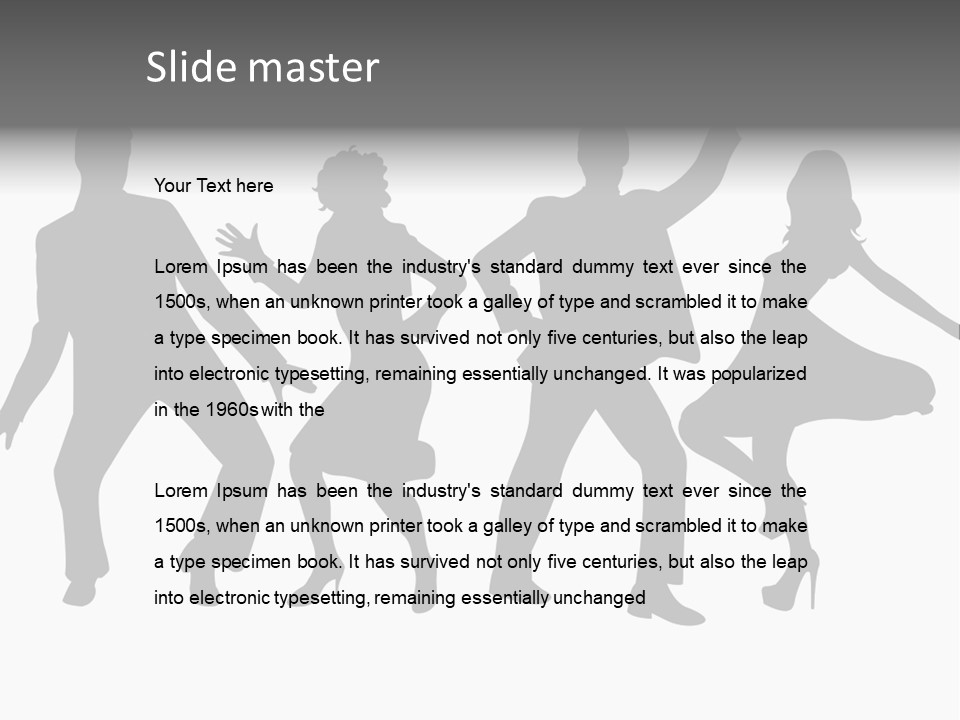 Romantic People Formal PowerPoint Template