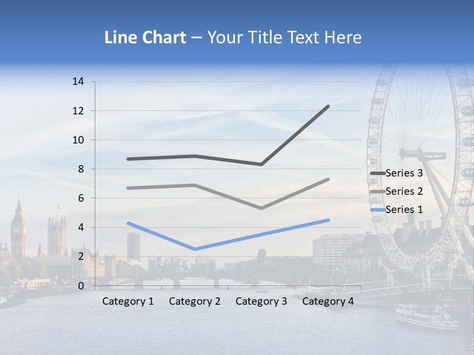 Built Structure Big Ben London Eye PowerPoint Template
