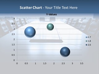 Work Seat Table PowerPoint Template