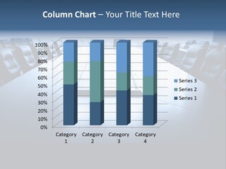 Work Seat Table PowerPoint Template