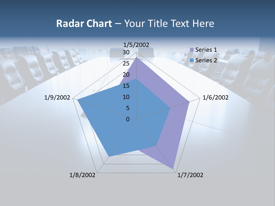 Work Seat Table PowerPoint Template