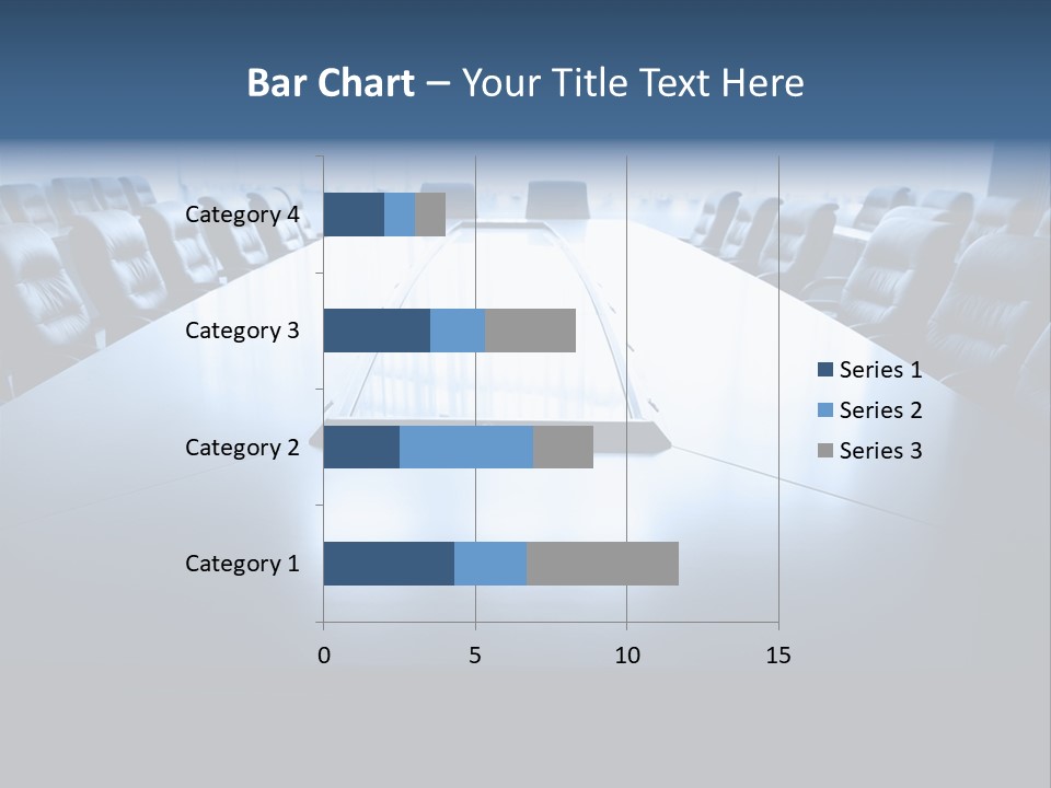 Work Seat Table PowerPoint Template