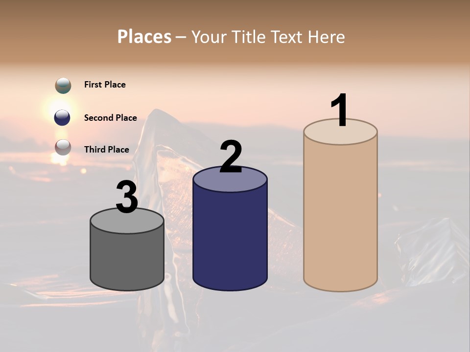 Russia Lake Lake Baikal PowerPoint Template