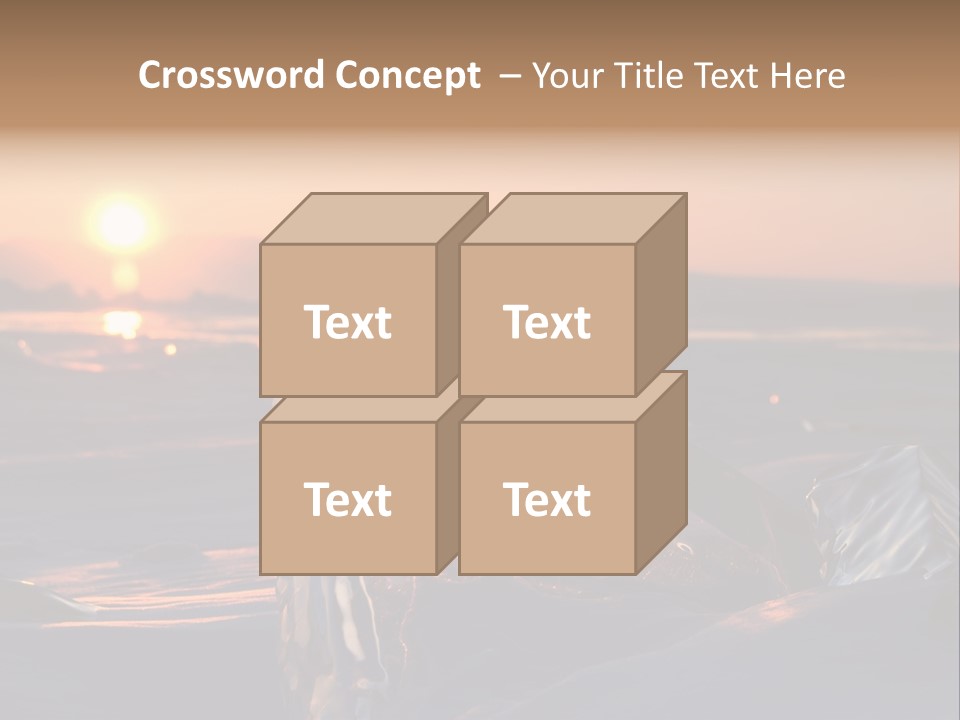 Russia Lake Lake Baikal PowerPoint Template