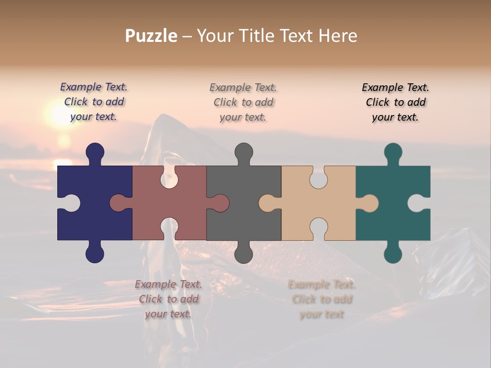 Russia Lake Lake Baikal PowerPoint Template