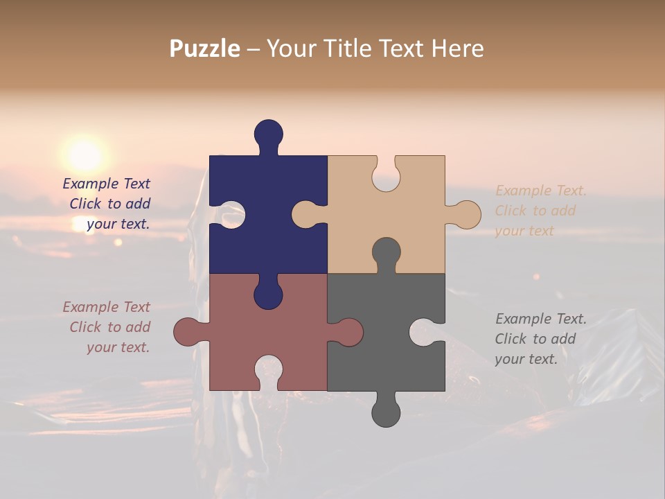 Russia Lake Lake Baikal PowerPoint Template