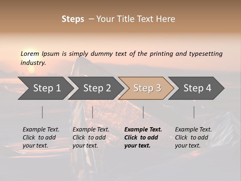 Russia Lake Lake Baikal PowerPoint Template