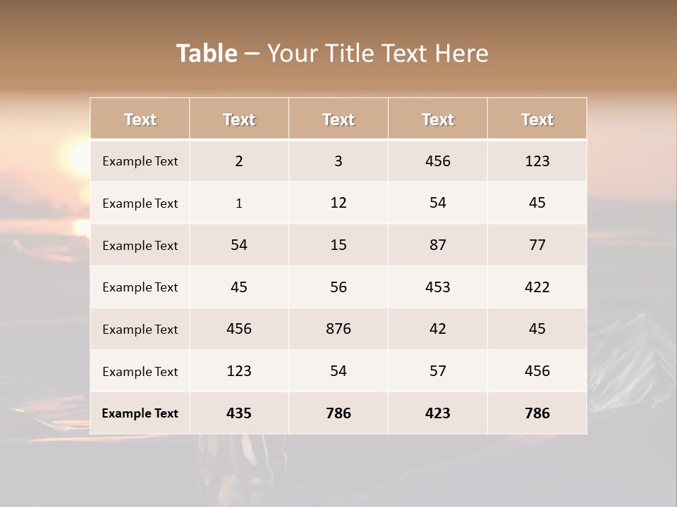 Russia Lake Lake Baikal PowerPoint Template