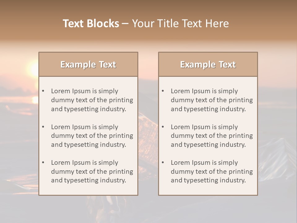Russia Lake Lake Baikal PowerPoint Template