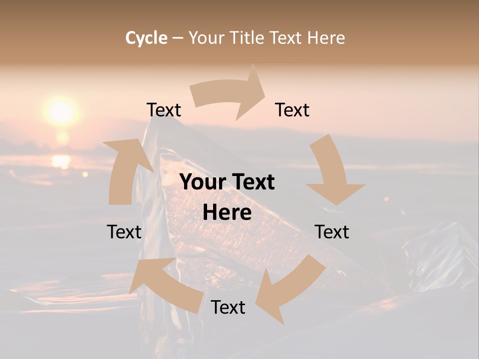 Russia Lake Lake Baikal PowerPoint Template