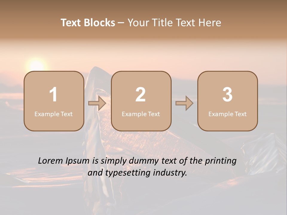 Russia Lake Lake Baikal PowerPoint Template