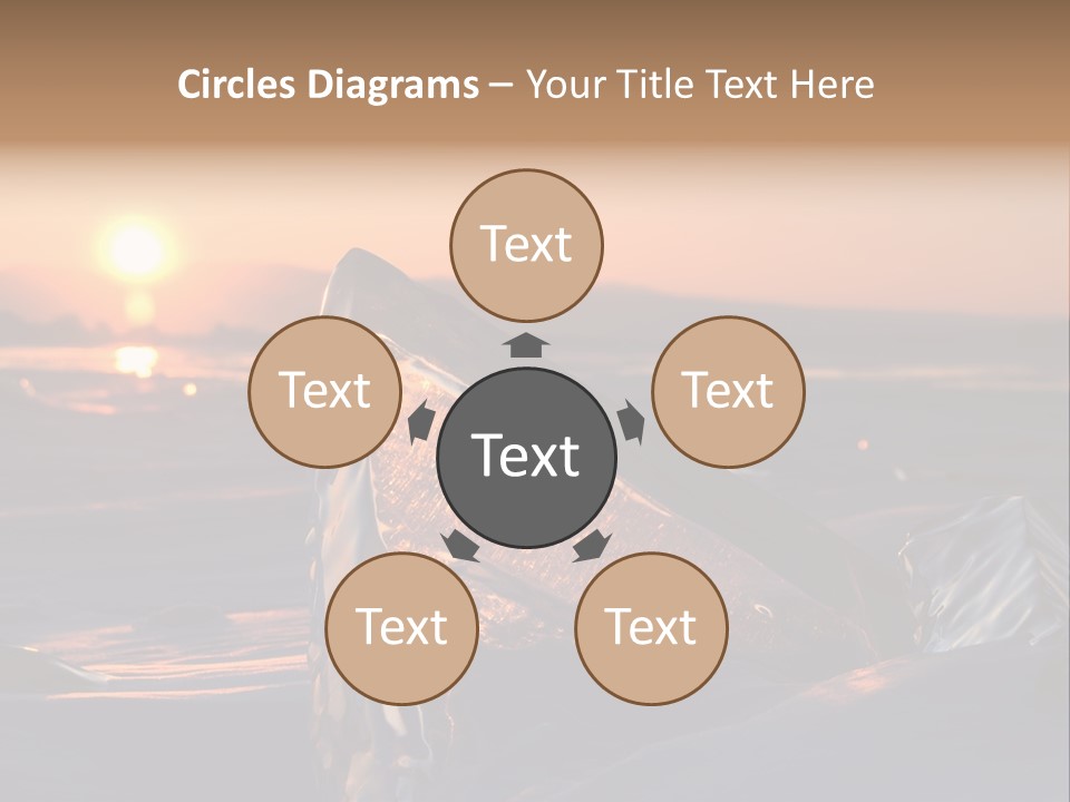 Russia Lake Lake Baikal PowerPoint Template