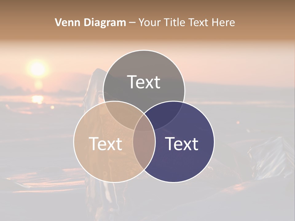 Russia Lake Lake Baikal PowerPoint Template