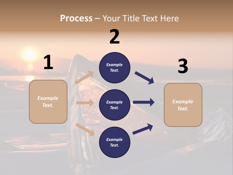 Russia Lake Lake Baikal PowerPoint Template