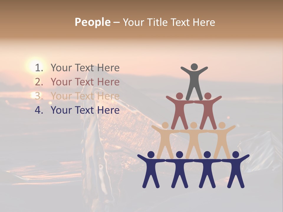 Russia Lake Lake Baikal PowerPoint Template