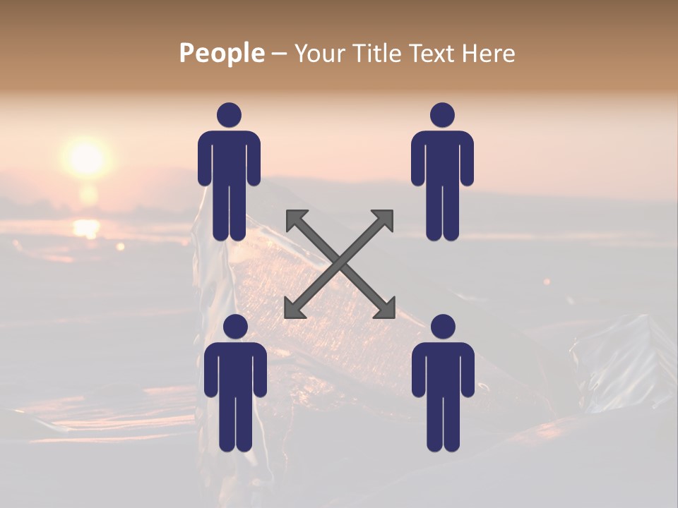 Russia Lake Lake Baikal PowerPoint Template