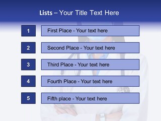 A Woman Doctor Wearing A Face Mask And A Stethoscope PowerPoint Template