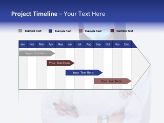 A Woman Doctor Wearing A Face Mask And A Stethoscope PowerPoint Template
