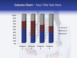 A Woman Doctor Wearing A Face Mask And A Stethoscope PowerPoint Template