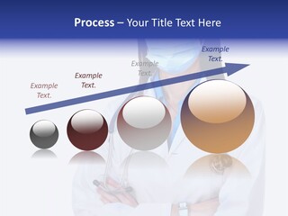 A Woman Doctor Wearing A Face Mask And A Stethoscope PowerPoint Template