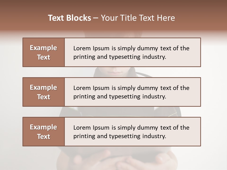 Elementary Aged Children Tablet Pc PowerPoint Template