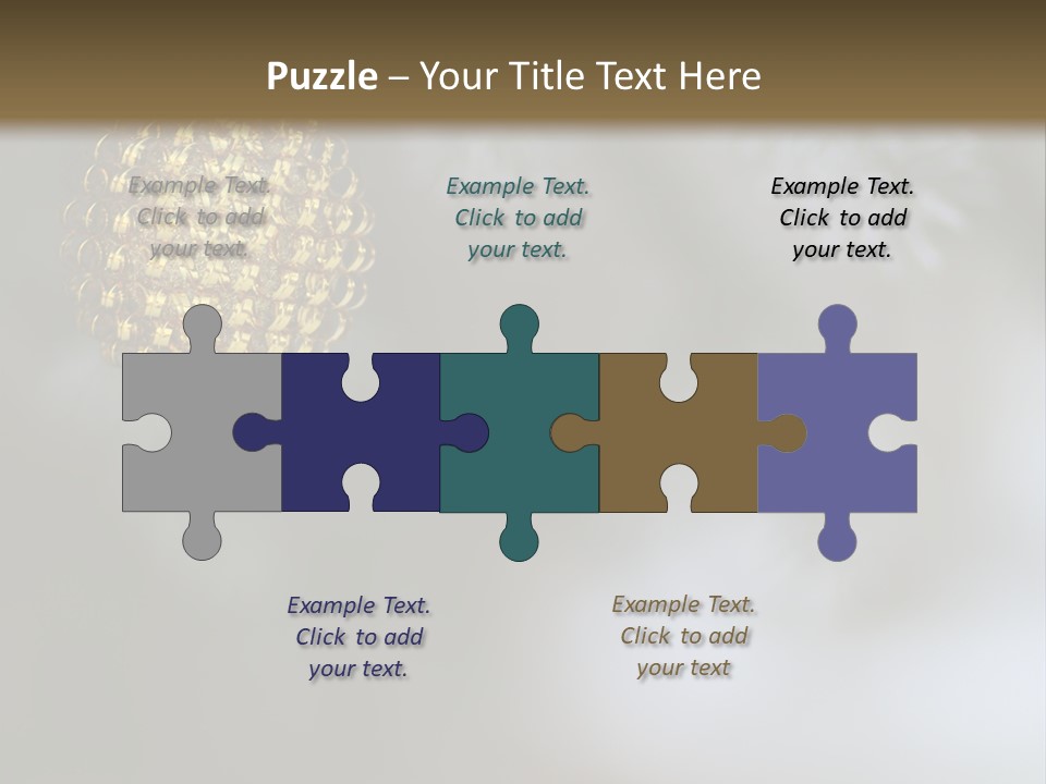 A Pine Cone Ornament Hanging From A Pine Tree PowerPoint Template