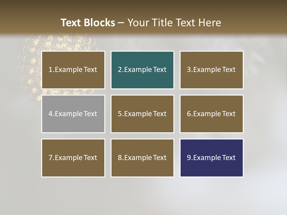 A Pine Cone Ornament Hanging From A Pine Tree PowerPoint Template