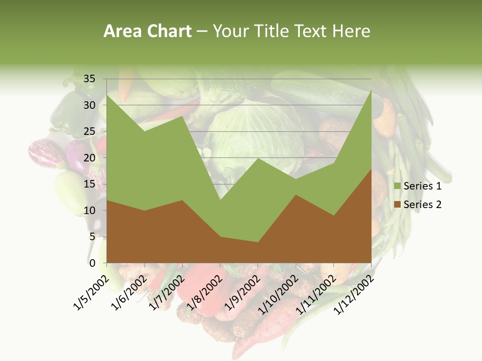 A Heart Shaped Arrangement Of Vegetables On A White Background PowerPoint Template