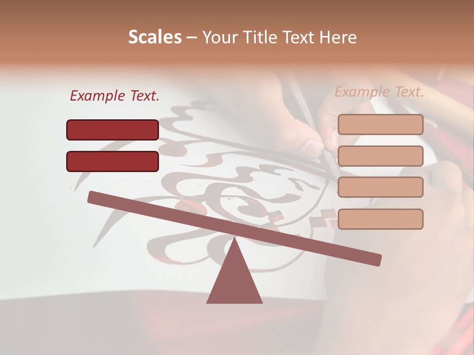 Famous Scene Cityscape PowerPoint Template