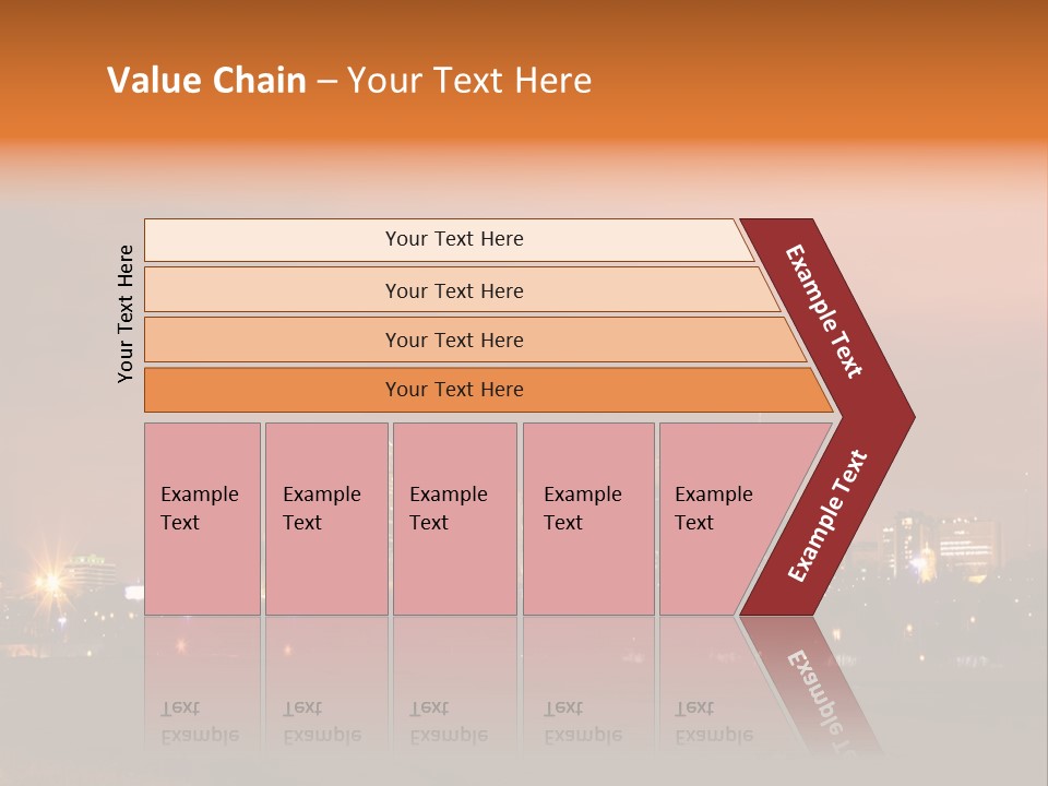 Famous Scene Cityscape PowerPoint Template
