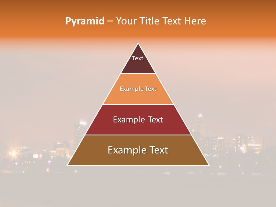 Famous Scene Cityscape PowerPoint Template