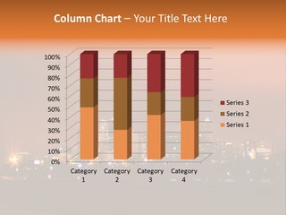 Famous Scene Cityscape PowerPoint Template