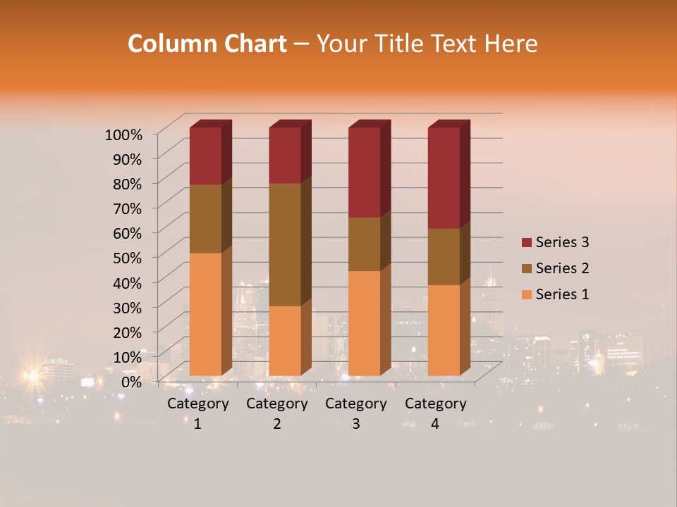 Famous Scene Cityscape PowerPoint Template