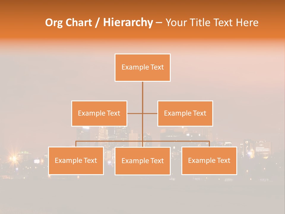 Famous Scene Cityscape PowerPoint Template