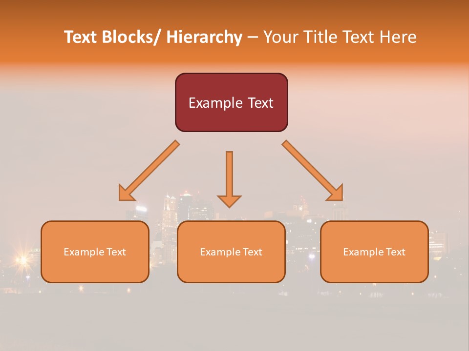 Famous Scene Cityscape PowerPoint Template