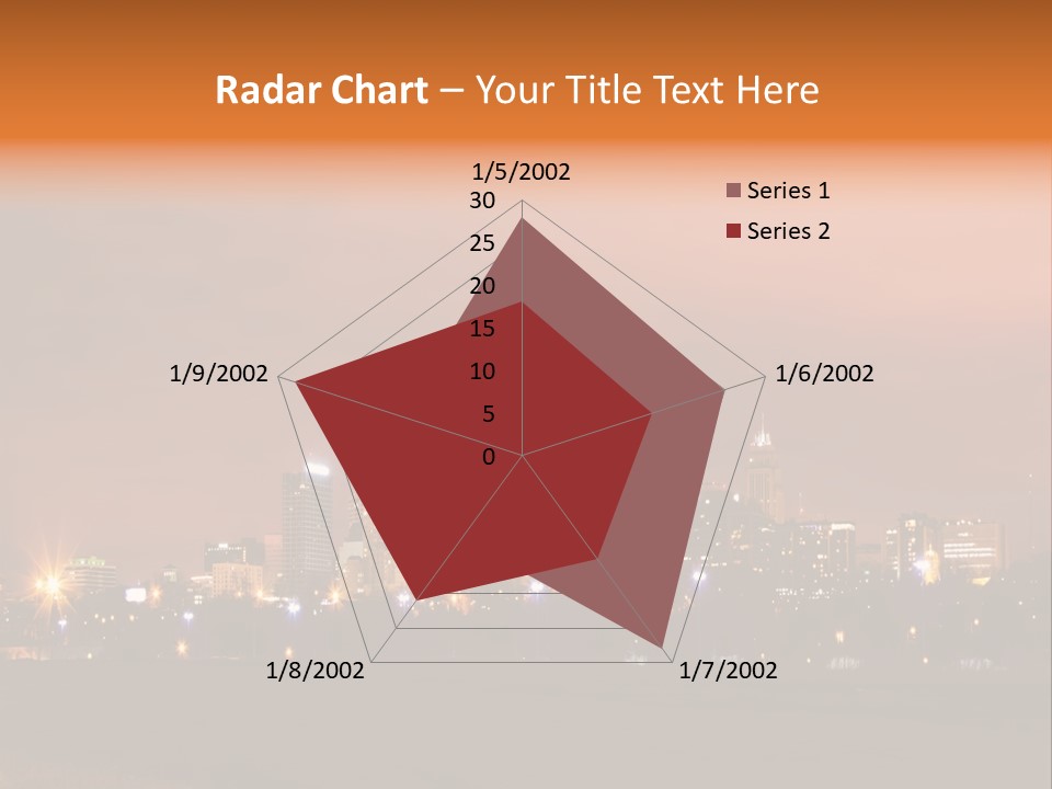 Famous Scene Cityscape PowerPoint Template