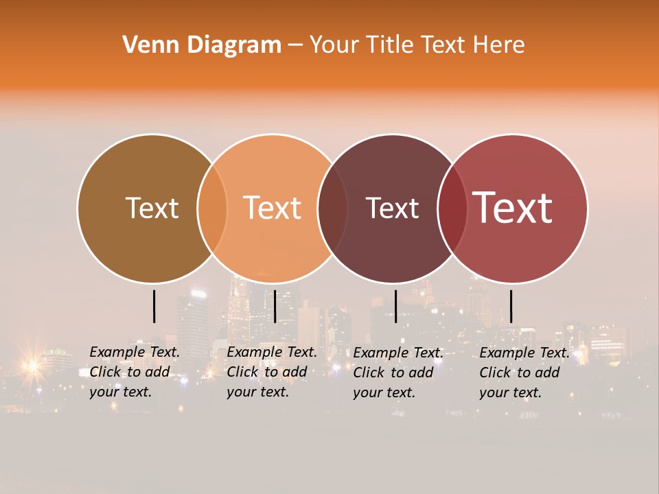 Famous Scene Cityscape PowerPoint Template