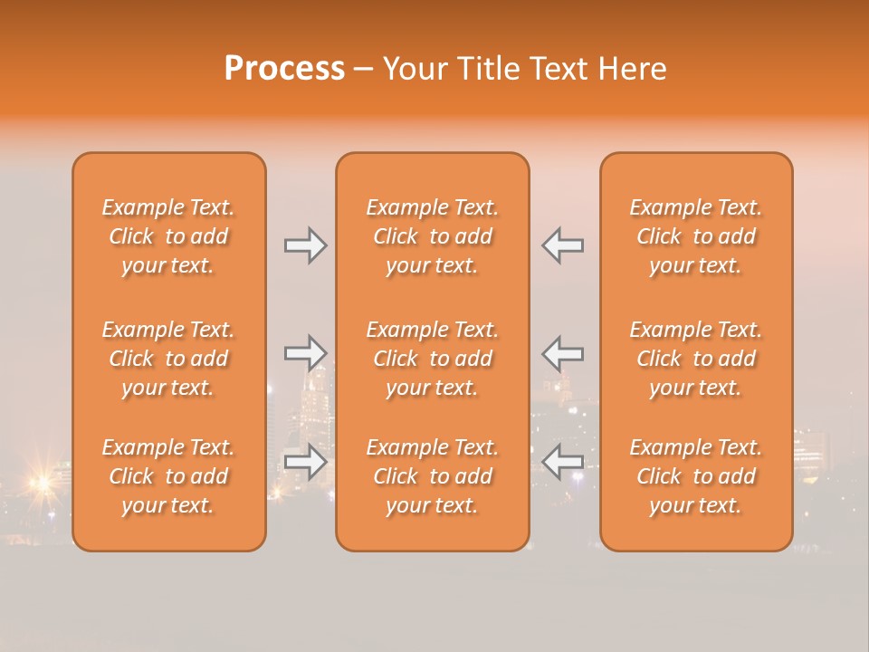 Famous Scene Cityscape PowerPoint Template