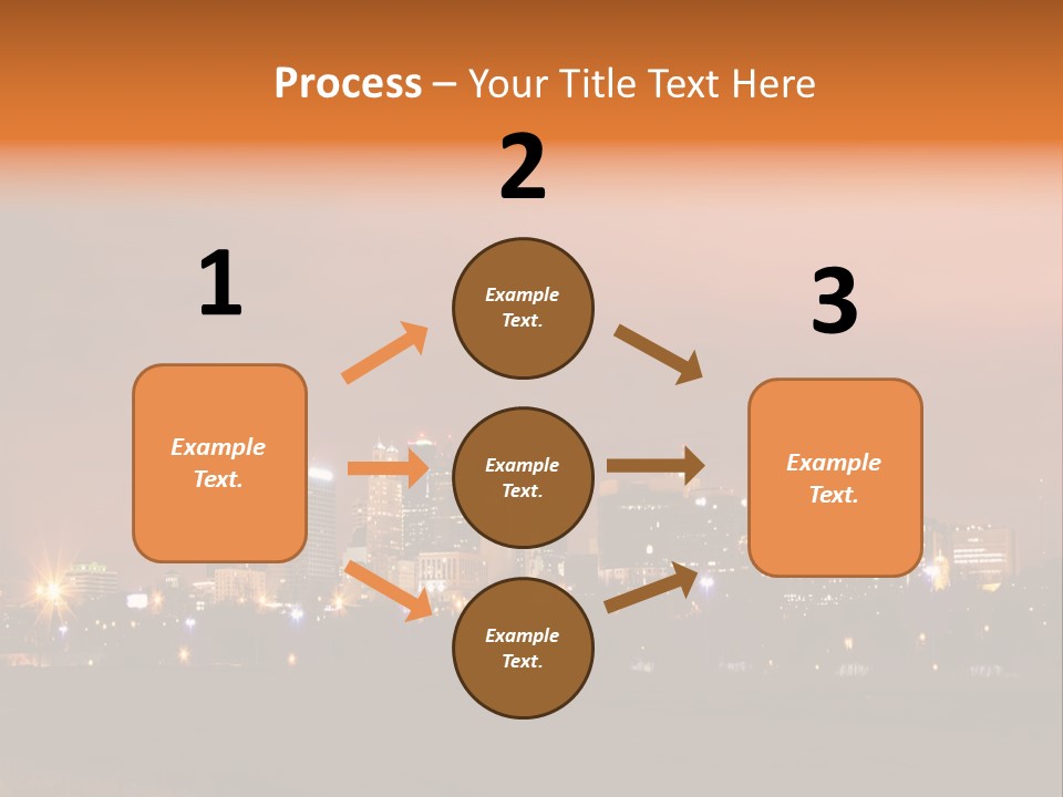Famous Scene Cityscape PowerPoint Template