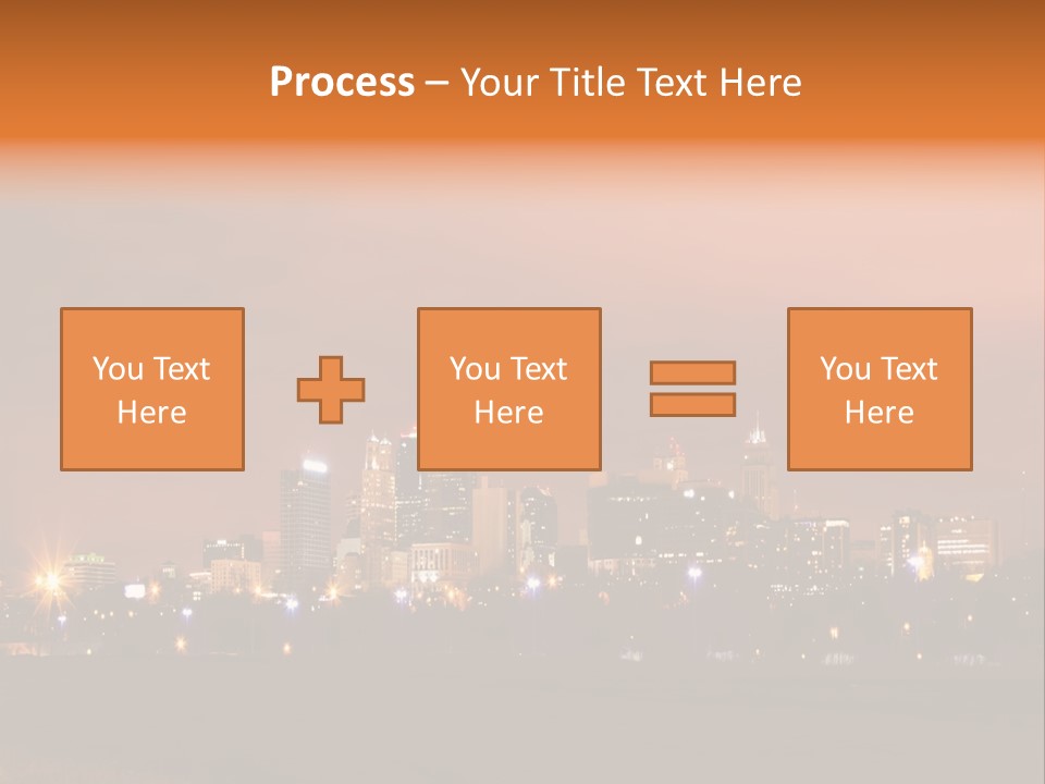 Famous Scene Cityscape PowerPoint Template