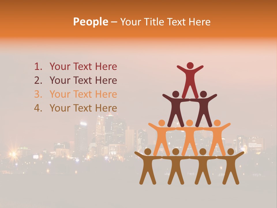 Famous Scene Cityscape PowerPoint Template