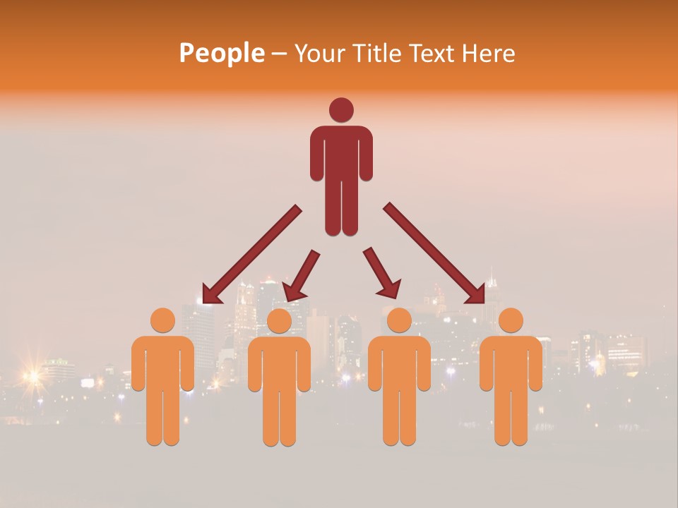 Famous Scene Cityscape PowerPoint Template