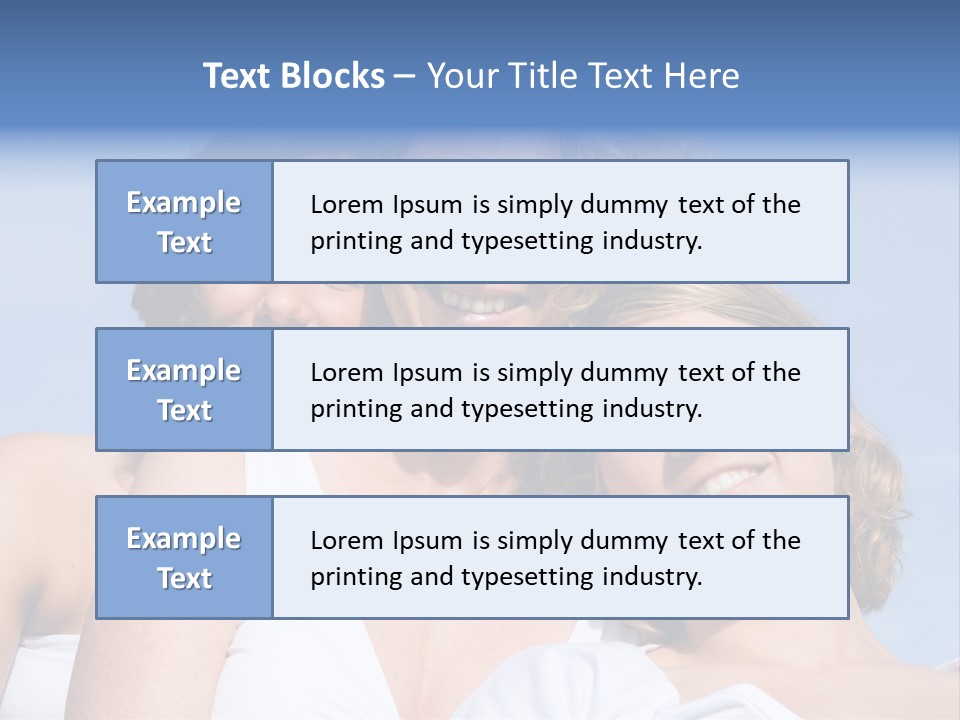 Children People Parent PowerPoint Template