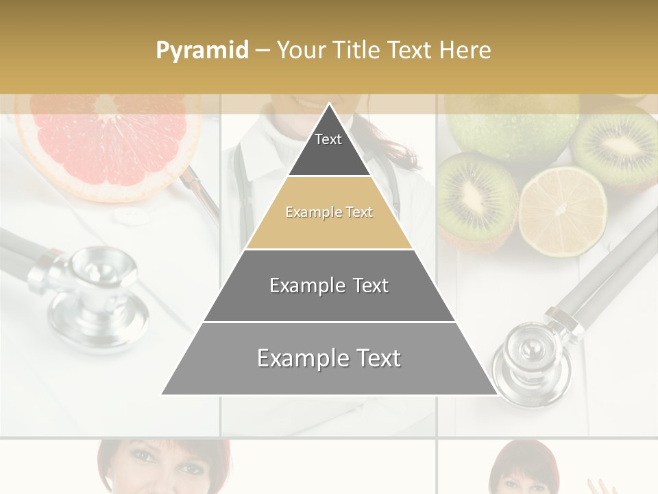 Isolated Uniform Food PowerPoint Template