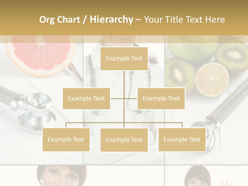 Isolated Uniform Food PowerPoint Template