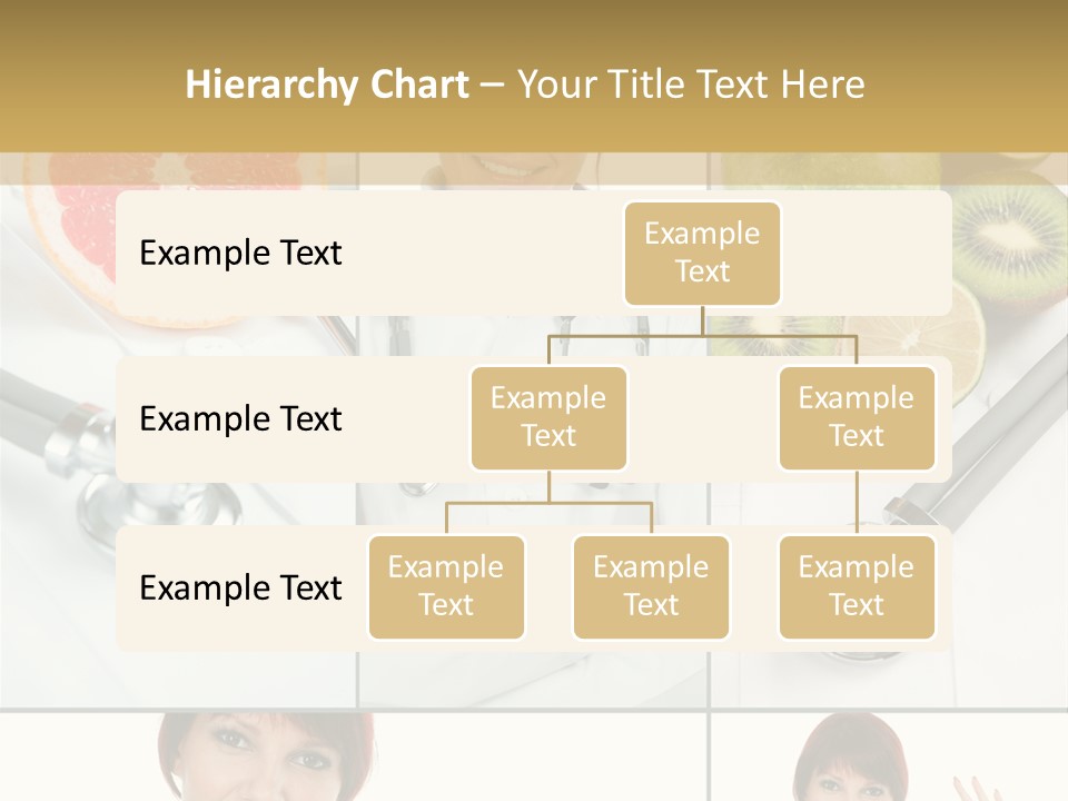 Isolated Uniform Food PowerPoint Template
