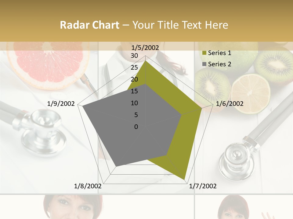 Isolated Uniform Food PowerPoint Template